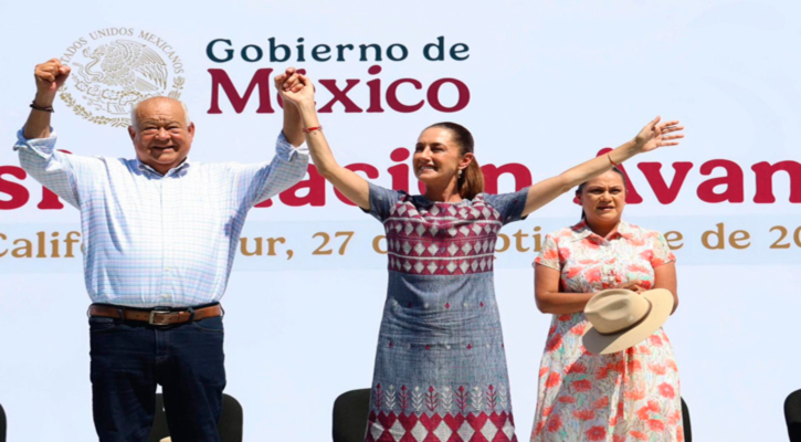 Claudia Sheinbaum rindió su primer Informe de Gobierno ante el pueblo sudcaliforniano