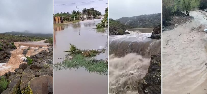 “Lorena” fue de mucho beneficio; lluvias de más de 300 mm en Los Cabos; en La Paz 129