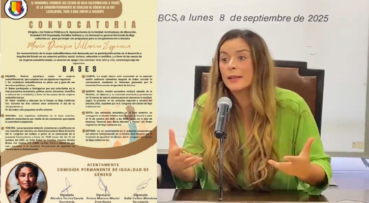 Convocatoria a la Medalla “Dionisio Villarino” considera por primera vez a mujeres trans en BCS