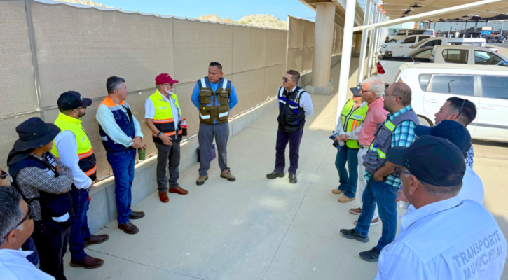 Analizan estrategias de movilidad y seguridad en la zona de obra del paso a desnivel en SJC