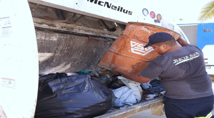 Se restablece de manera paulatina la recolección de basura en Los Cabos