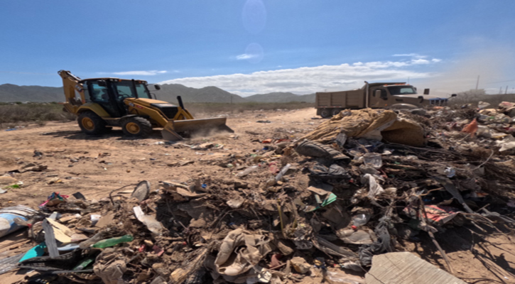 Más de 1 millón de toneladas de residuos ha recolectado Servicios Públicos de Los Cabos entre octubre de 2024 y agosto de 2025