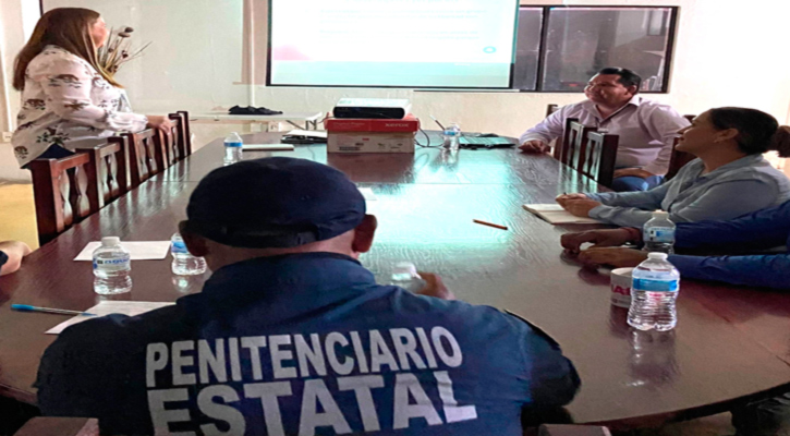 Recibe personal penitenciario de La Paz capacitación en derechos humanos