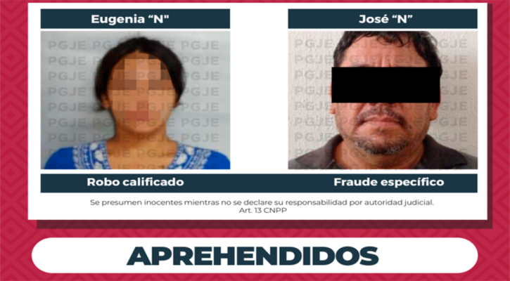Cumplimentan dos órdenes de aprehensión por diversos delitos en La Paz y SJC