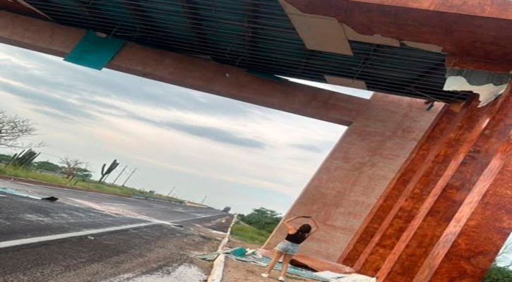 Empresa constructora de “La Puerta de La Paz” hará reparaciones de la obra y asumirá los costos