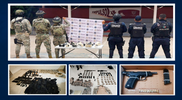 Mesa de Seguridad de BCS informa los resultados de operativos del 15 al 21 de septiembre