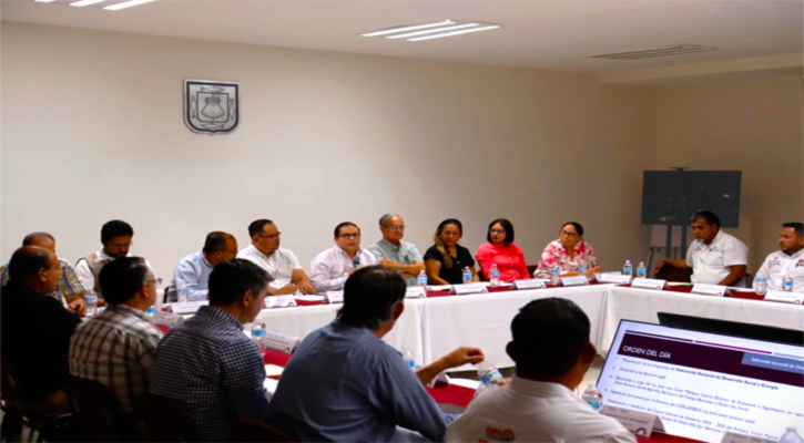 Sesiona Subcomité Sectorial de Desarrollo Social y Energía Estatal