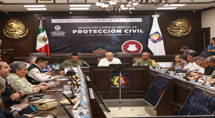 Llama gobierno de BCS a tomar medidas de prevención por lluvias registradas en los cinco municipios