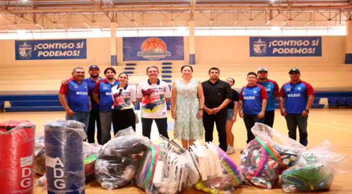 Llegó a Mulegé la caravana del deporte del Insude