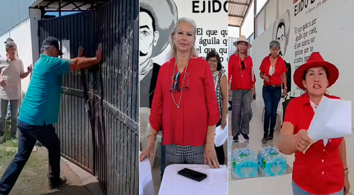 Prevalece la tensión el Ejido La Purísima tras acalorada elección de Presidenta