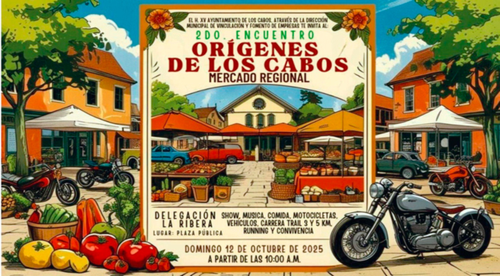 Invitan al Segundo Encuentro “Orígenes de Los Cabos” este 12 de octubre en La Ribera