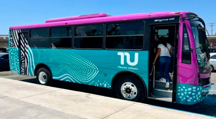 Nuevas unidades del transporte anunciadas por la Presidenta, estarán a cargo del Ayuntamiento de La Paz Nuevas unidades del transporte anunciadas por la Presidenta, estarán a cargo del Ayuntamiento de La Paz