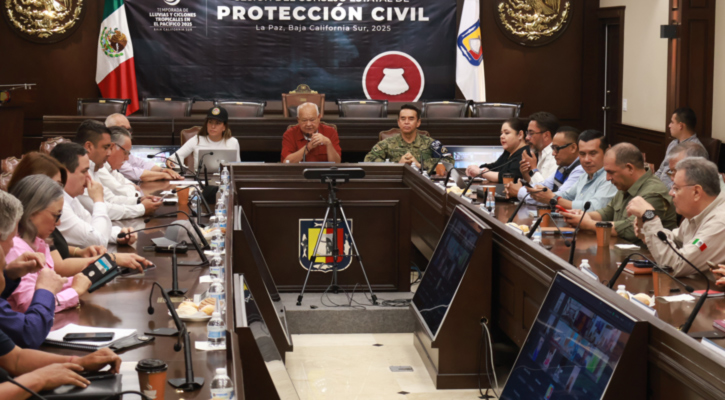“Raymond” se degradó; deja lluvias ligeras en los cinco municipios de BCS