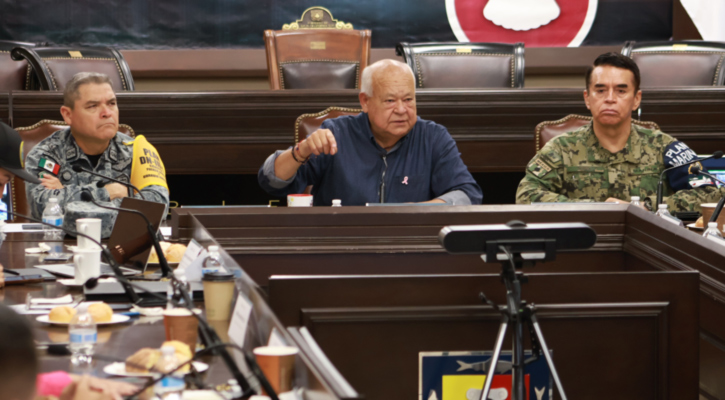 Autoridades de los tres órdenes de gobierno refuerzan la coordinación por efectos de “Raymond”