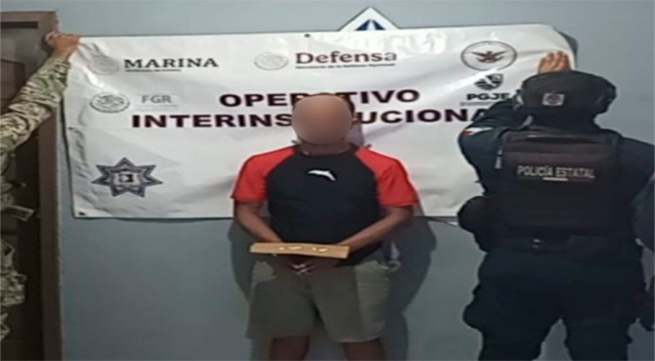 Aseguran dosis de sustancias ilícitas y armas de fuego