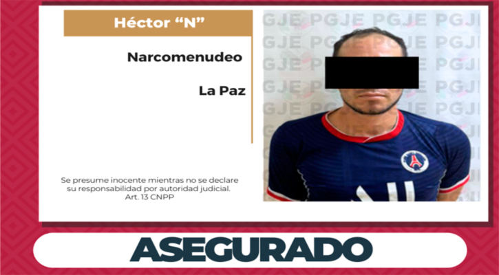 Aseguran 675 dosis de droga y detienen a una persona en operativo efectuado en La Paz