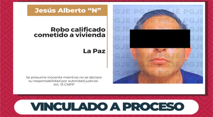 Quedó en prisión preventiva por robo en La Paz