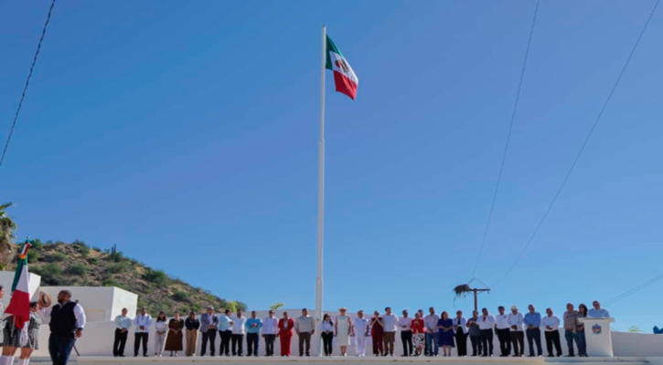 Preside Saúl González ceremonia por el 178 Aniversario de la Gesta Heroica de Mulegé y Traslado de Poderes del Estado
