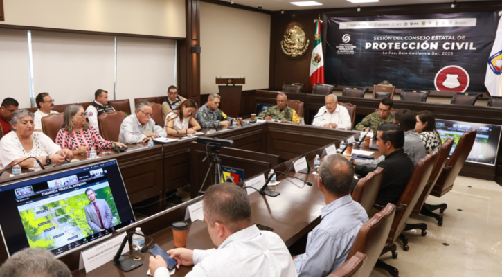 Consejo Estatal de Protección Civil de BCS se mantiene alerta por tormenta tropical “Raymond”