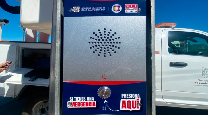 Instala SSPE botones de emergencia en puntos de videovigilancia de La Paz