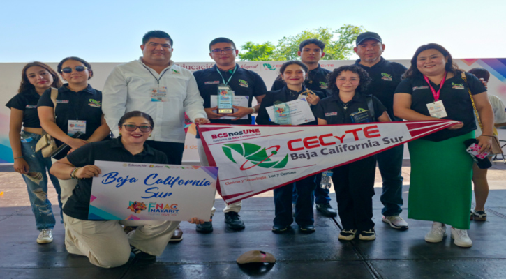 Destaca Cecyte BCS en el Festival Nacional de Arte y Cultura