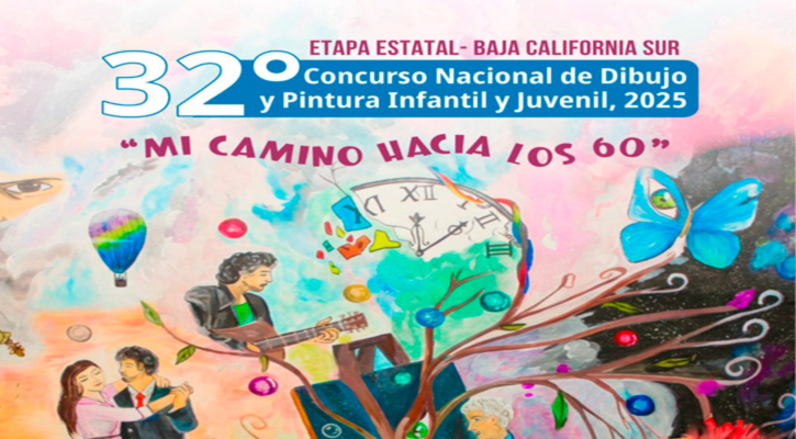 Extienden en BCS la convocatoria del Concurso Nacional de Dibujo y Pintura 2025