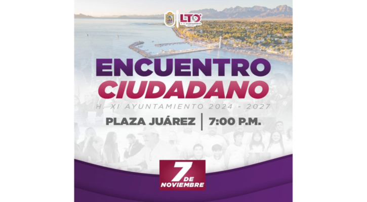 Encuentro ciudadano con motivo del I Informe de Gobierno de la Alcaldesa de Loreto