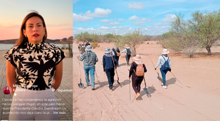 Búsqueda por La Paz cuestiona a Milena Quiroga: ¿y las mujeres de La Paz, cuando?