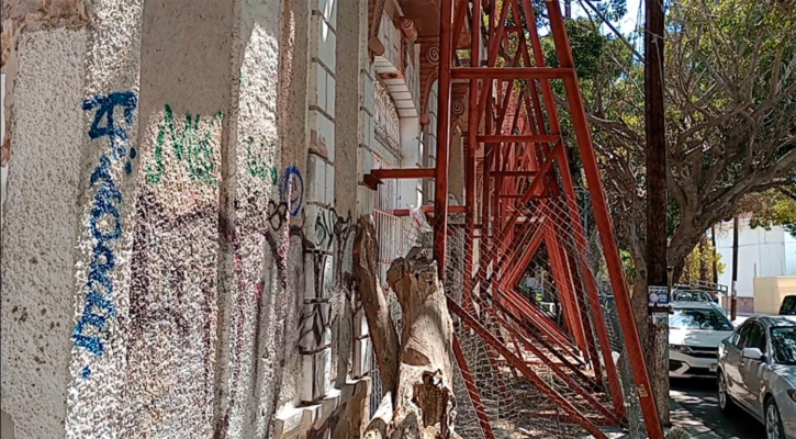 Rehabilitarán zona del muro de La Perla de La Paz, para permitir la circulación y luzca limpio