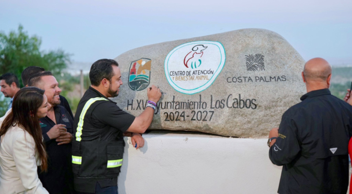 Colocan la primera piedra del Centro de Atención y Bienestar Animal en SJC