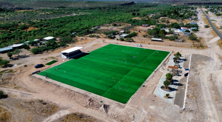 Avanzan obras de infraestructura social en beneficio de las familias de Mulegé