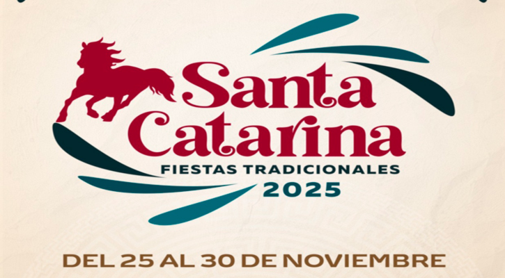Invitan a celebrar las Fiestas Tradicionales de Santa Catarina 2025