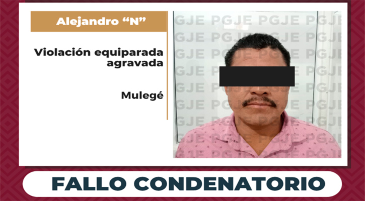 Fallo condenatorio para culpable de violación equiparada en Villa Alberto Alvarado Fallo condenatorio para culpable de violación equiparada en Villa Alberto Alvarado