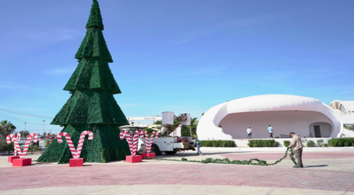 Será el 4 de diciembre el encendido del árbol navideño en CSL