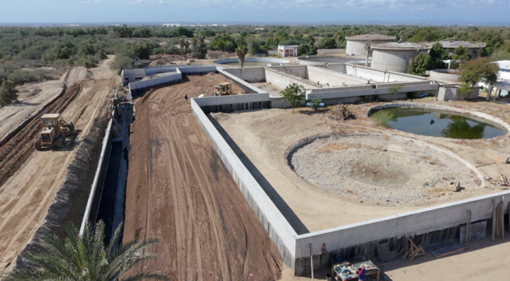 Avance del 40% construcción del Centro de Transferencia de Residuos Sólidos en La Paz