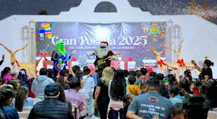 Celebró DIF Los Cabos Gran Posada 2025 en la Delegación de La Ribera