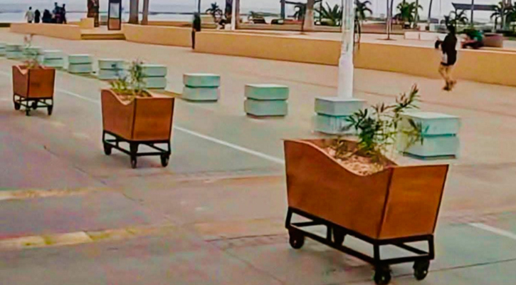 “No estamos quitando, estamos ganando espacio para peatones del malecón de La Paz”, dice Directora de Tránsito