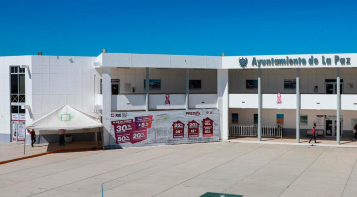 Ha pagado el predial el 25% del padrón de La Paz con los descuentos