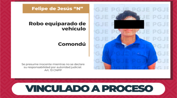 Inicia proceso penal contra imputado por robo equiparado de vehículo en Ciudad Constitución