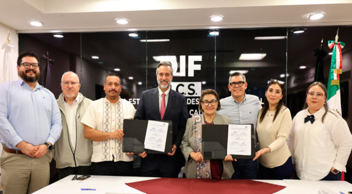 Firma SEDIF convenio con Issste para impulsar el bienestar de infancias y adolescencias