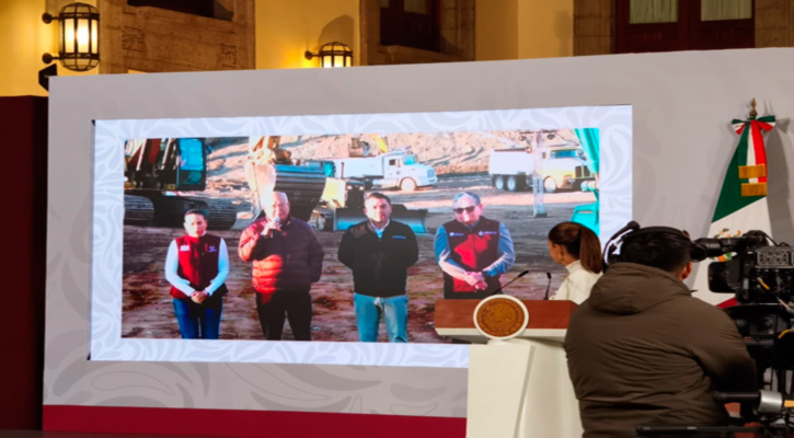 Destaca Gobernador inicio de la presa El Novillo anunciado en la Mañanera del Pueblo