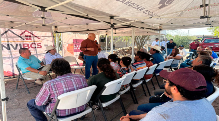 Entregó el Gobernador acciones de vivienda y fortalece al sector agrícola de Mulegé