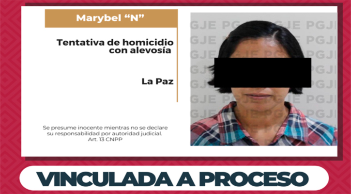 Vinculada a proceso por intentar matar a su pareja sentimental mientra dormía en La Paz