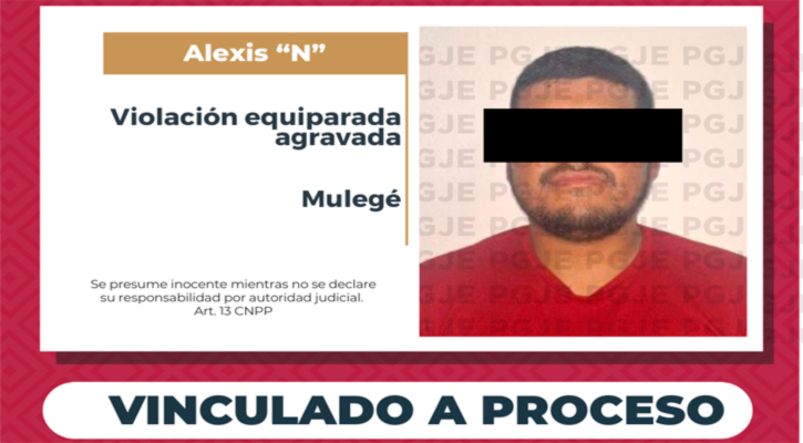 Por violación equiparada agravada en Villa Alberto Alvarado quedó en prisión preventiva