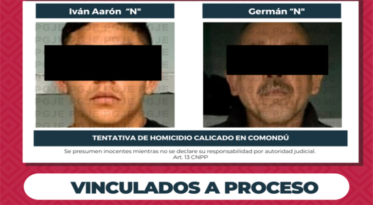 Vinculan a proceso y prisión preventiva contra 2 hombres por tentativa de homicidio calificado en Ciudad Constitución