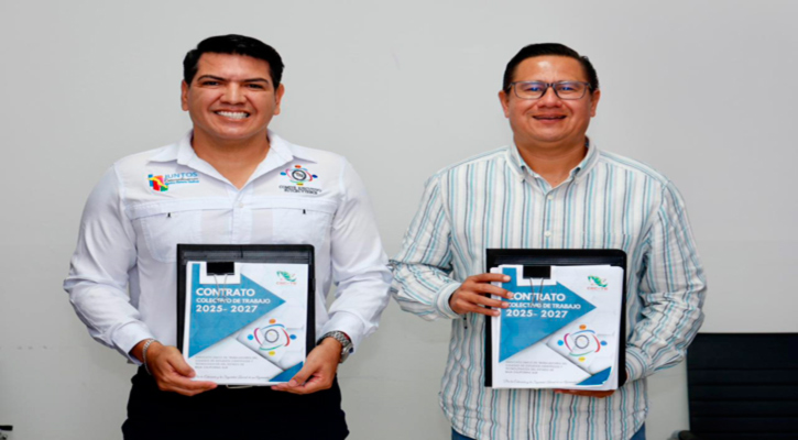 Fortalece Cecyte de BCS derechos laborales y estabilidad financiera con nuevo contrato colectivo