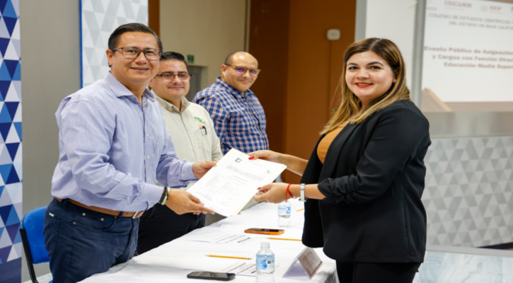 Asignación de plazas docentes 2025-2026: Cecyte refuerza la transparencia y equidad