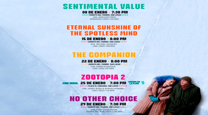 Presenta Cinema Vagabundo su cartelera de enero 2026 en CSL Presenta Cinema Vagabundo su cartelera de enero 2026 en CSL