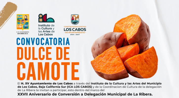 Invitan a participar en el Concurso del Dulce de Camote 2026 en La Ribera