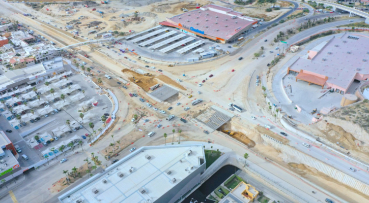 Reactivan obras de la Glorieta de las Mujeres Libres de BCS; avance supera el 60%
